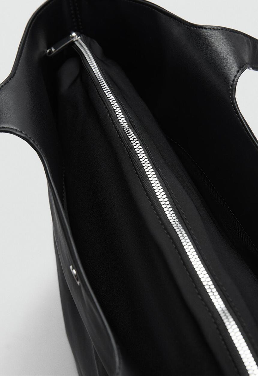 MANGO - Tote bag tambor - black