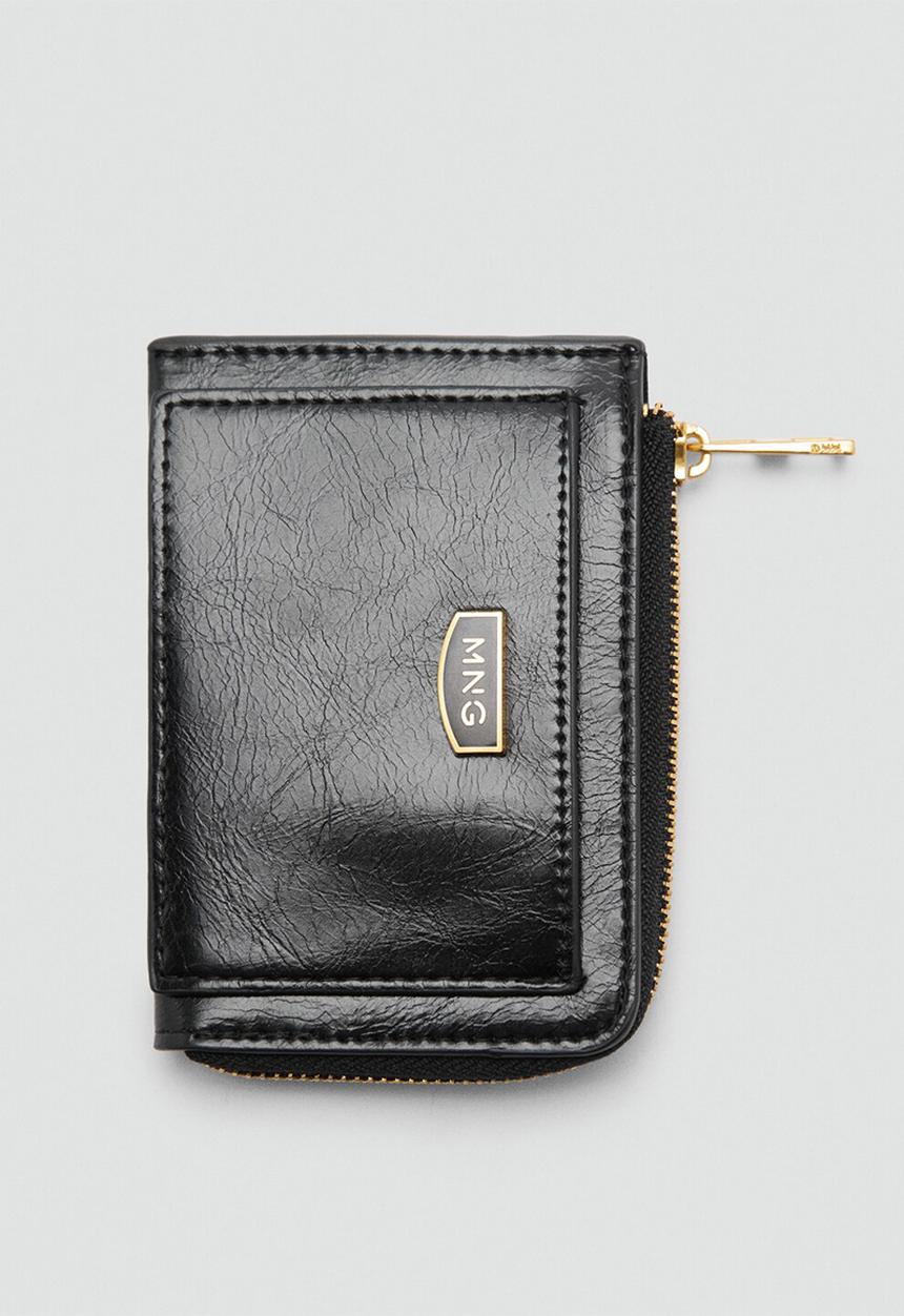 MANGO - Purse vale - black