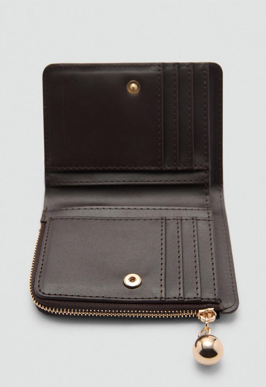 MANGO - Wallet cyrus - brown