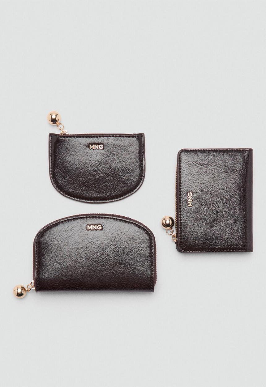 MANGO - Wallet cyrus - brown
