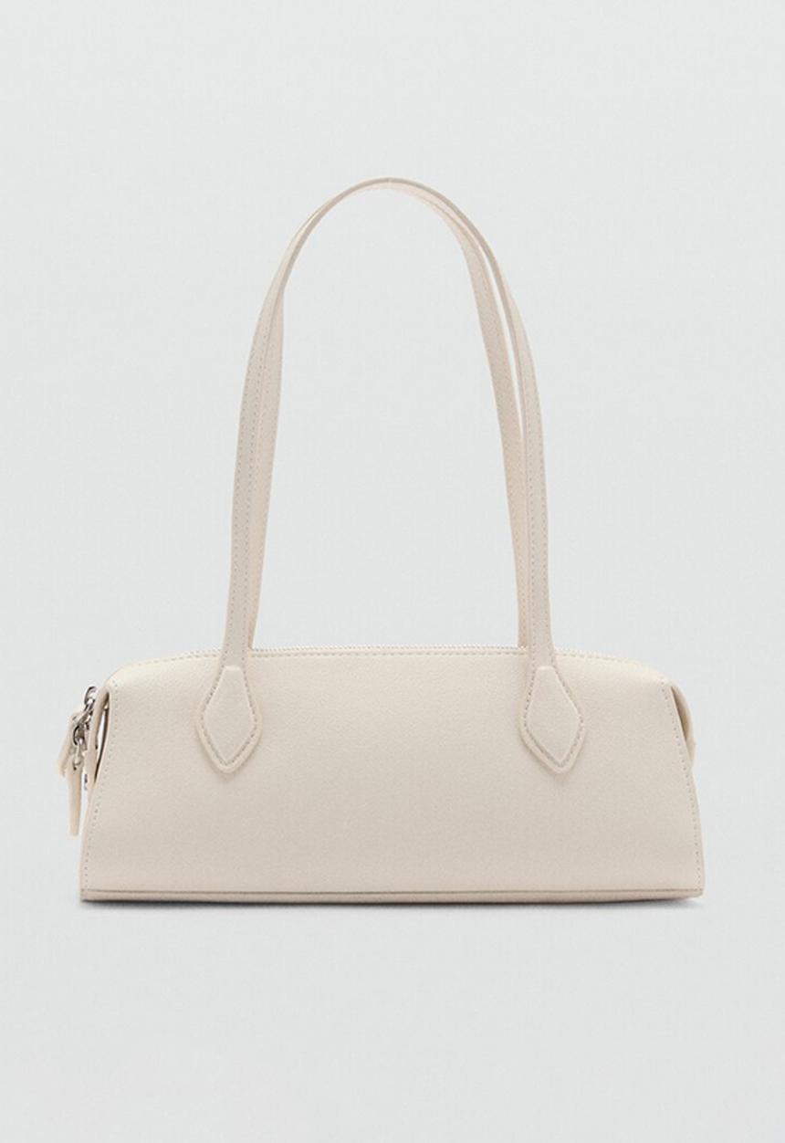 MANGO - Shoulder bag cuenca - natural