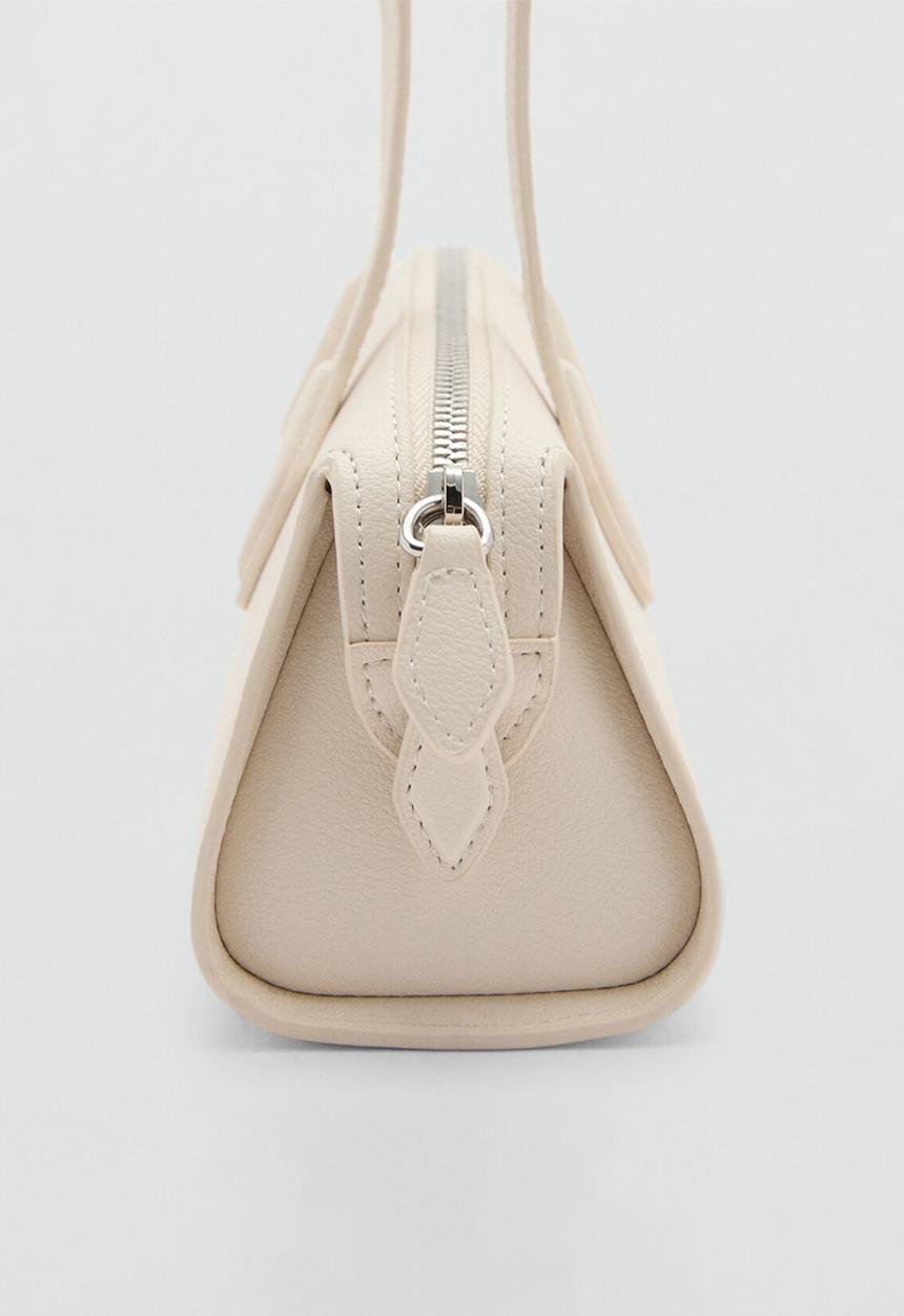 MANGO - Shoulder bag cuenca - natural