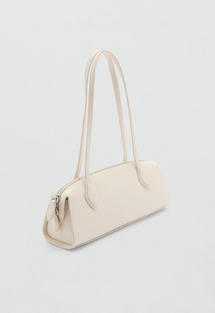 MANGO - Shoulder bag cuenca - natural