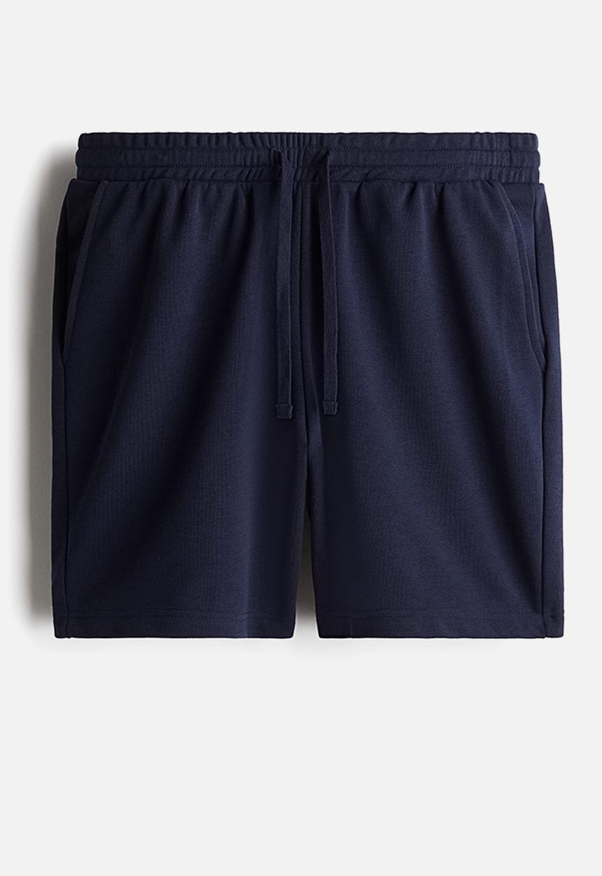 H&M - Regular fit sweatshorts - navy blue