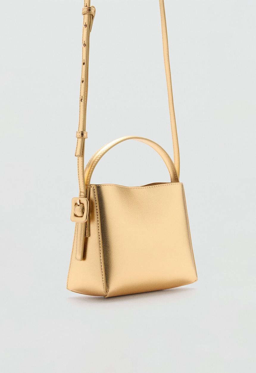 MANGO - Crossbody bag winnie-gold