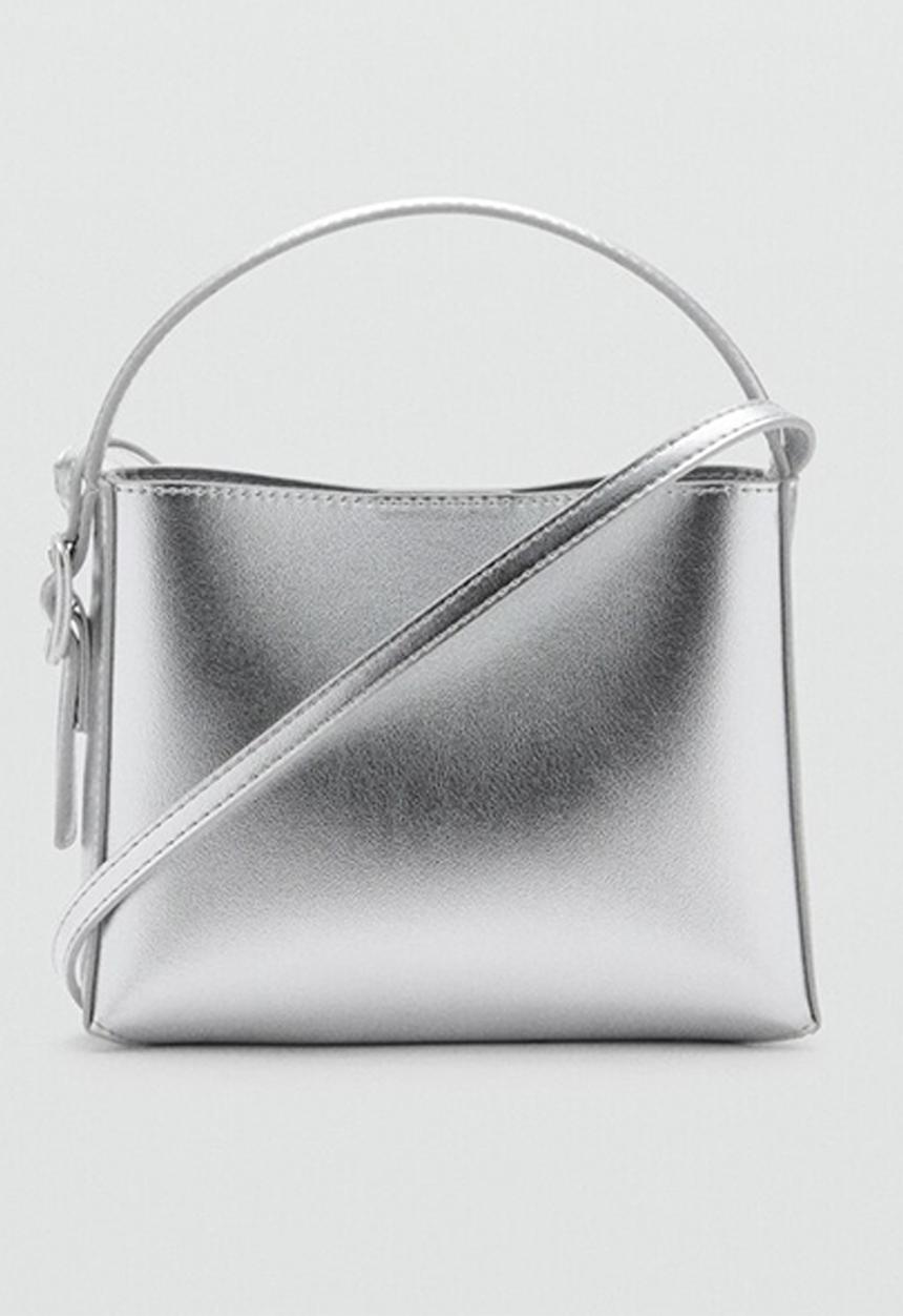 MANGO - Crossbody bag winnie-silver
