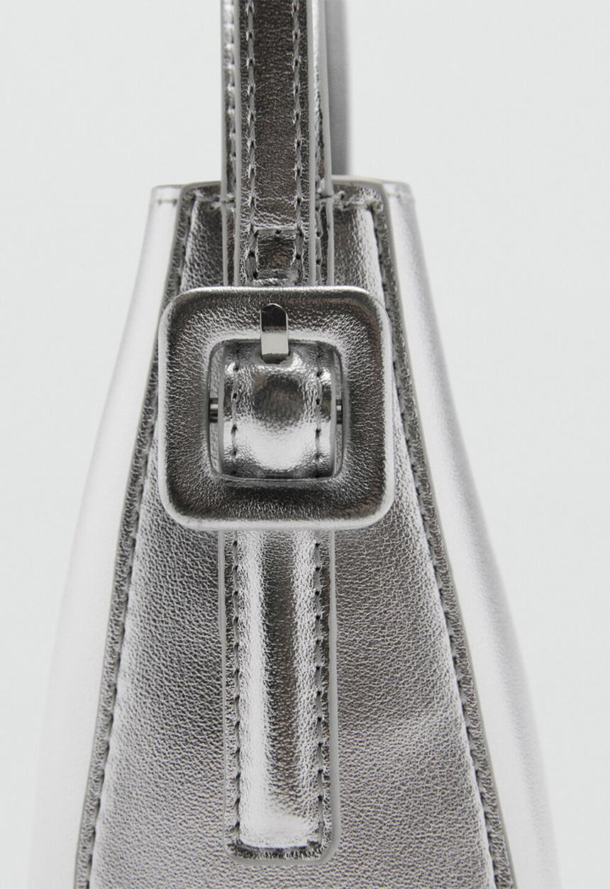 MANGO - Crossbody bag winnie-silver