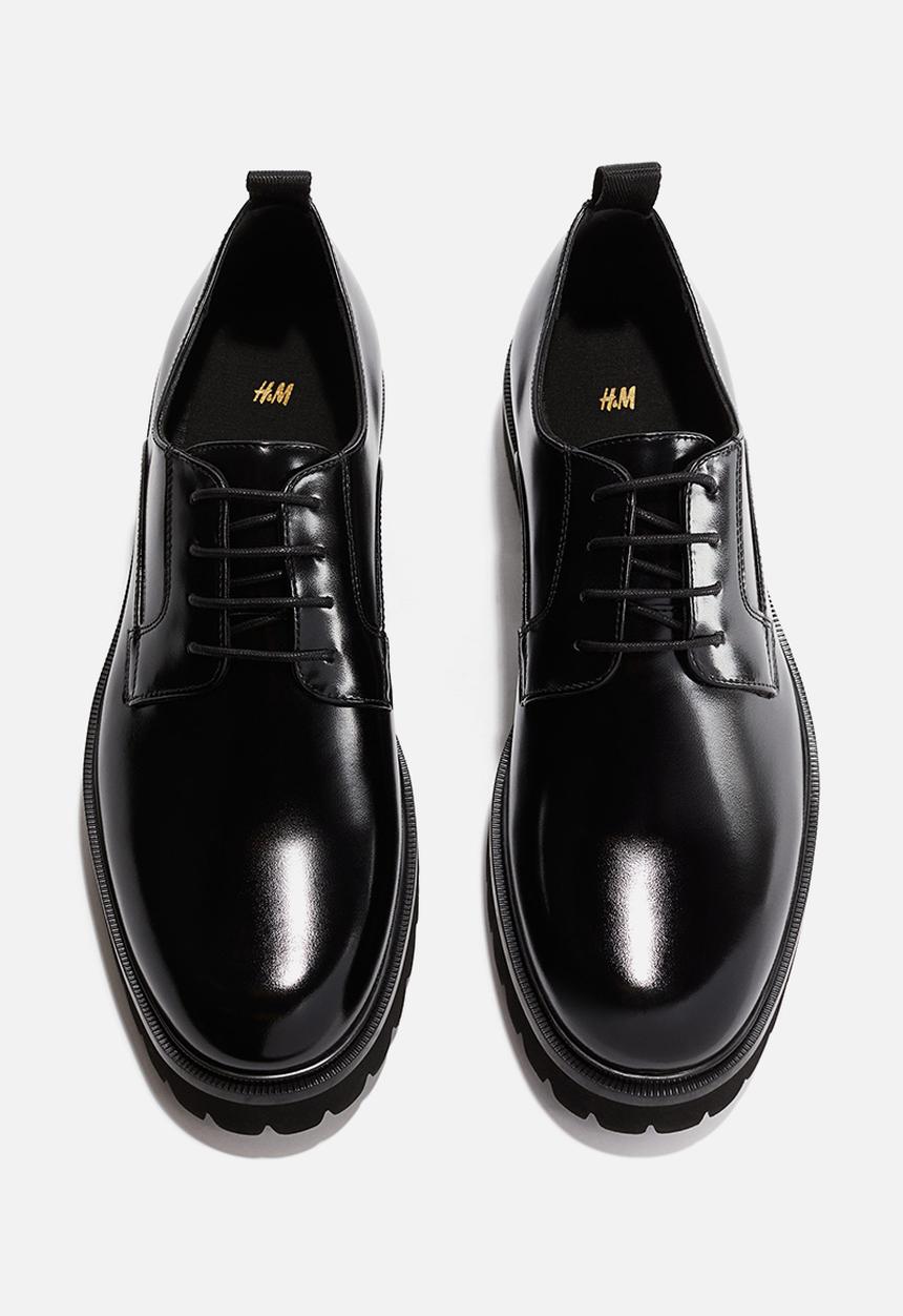 H&M - Chunky derby shoes - black