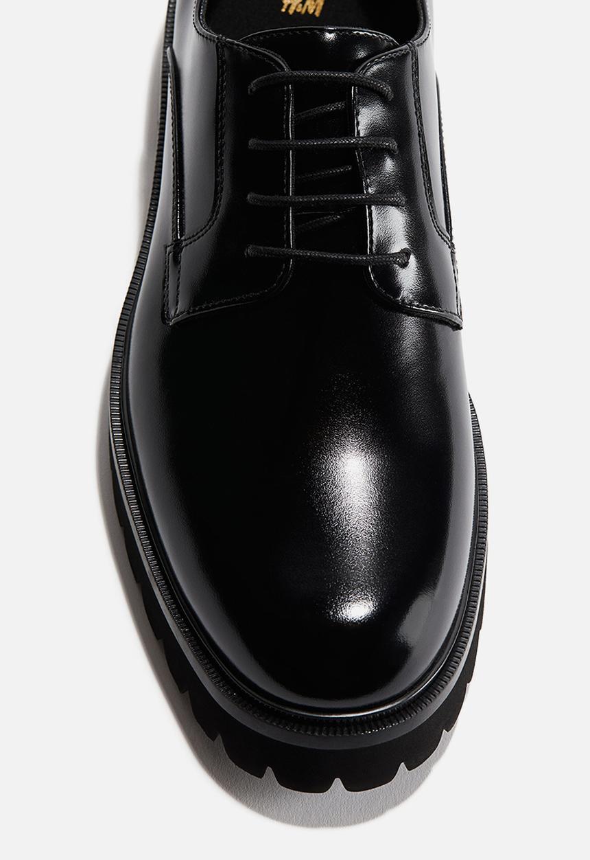 H&M - Chunky derby shoes - black