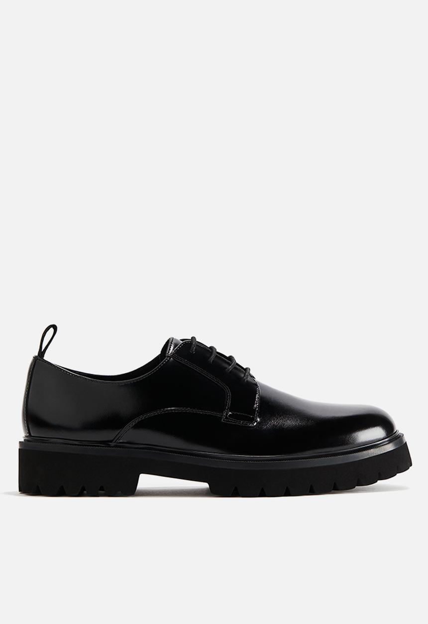 H&M - Chunky derby shoes - black