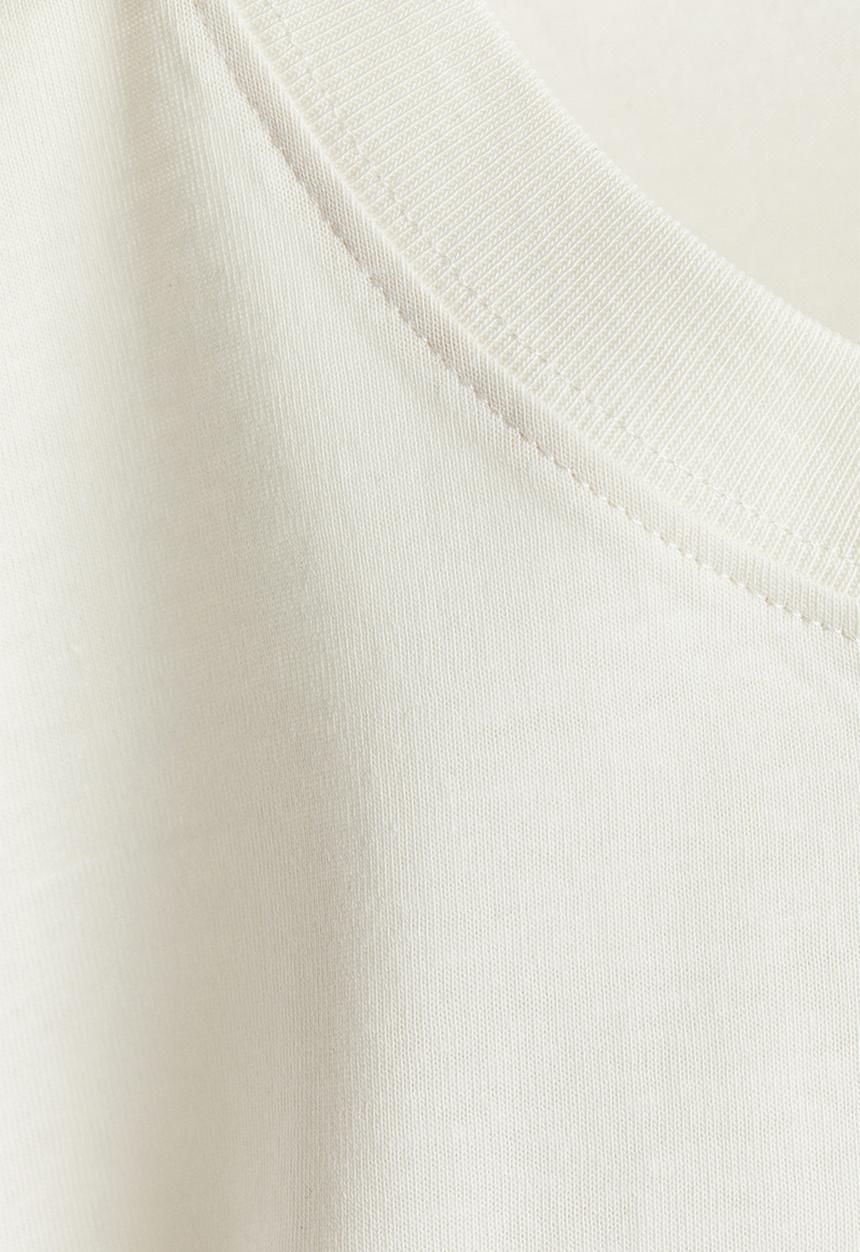 H&M - Printed t-shirt - cream sans limites