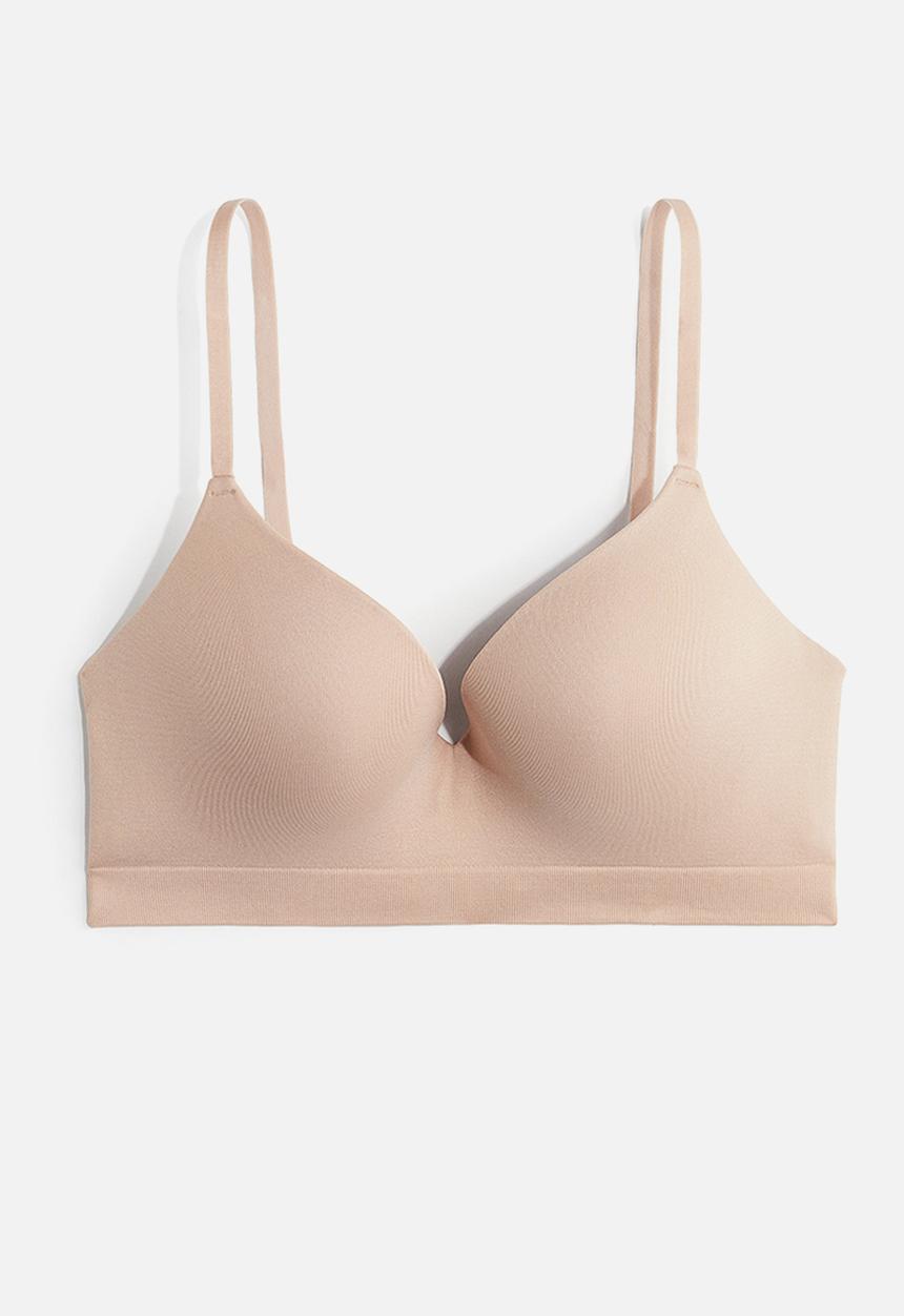 H&M - Seamless push-up-bra - beige