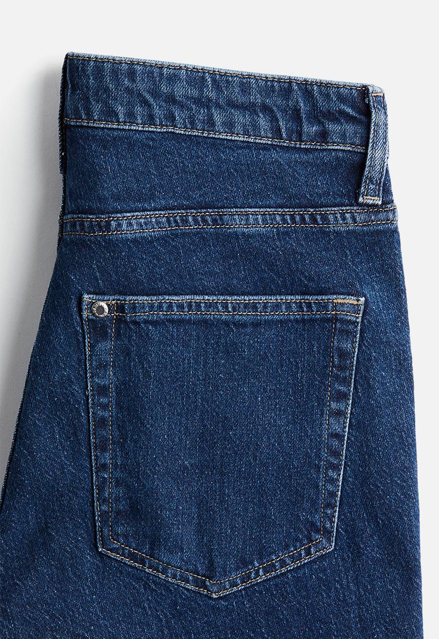 H&M - Flared high jeans - dark denim blue