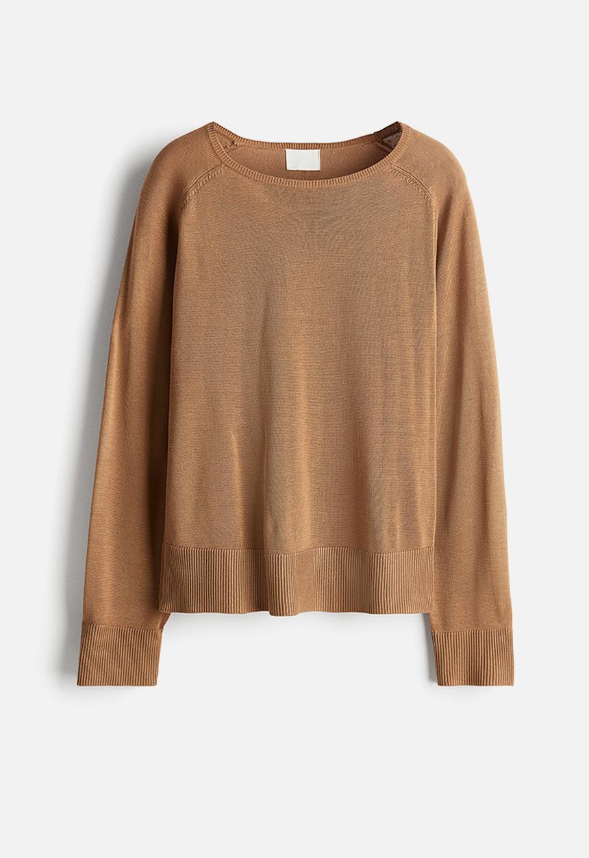 H&M - Fine-knit jumper - camel