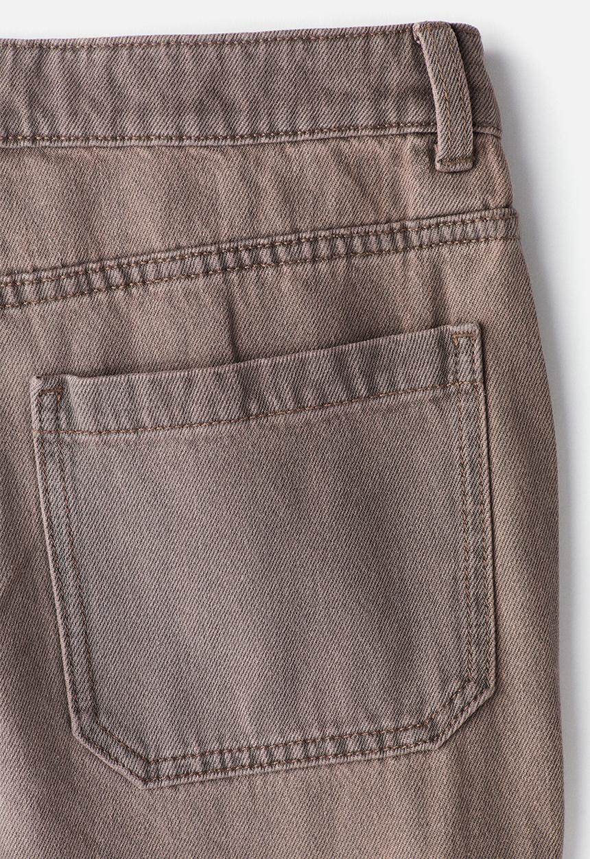 H&M - Denim cargo trousers - greige