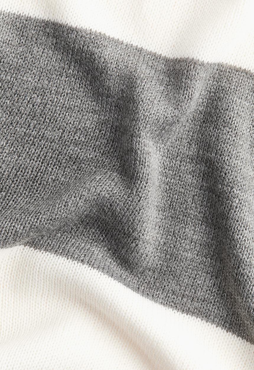 H&M - Jumper - cream striped