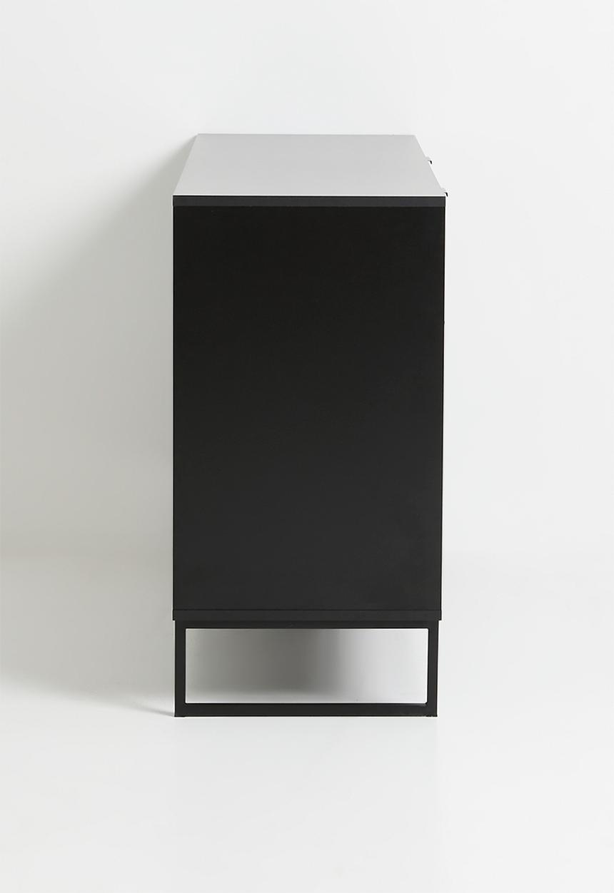 Sixth Floor - Damon 6 drawer storage - black