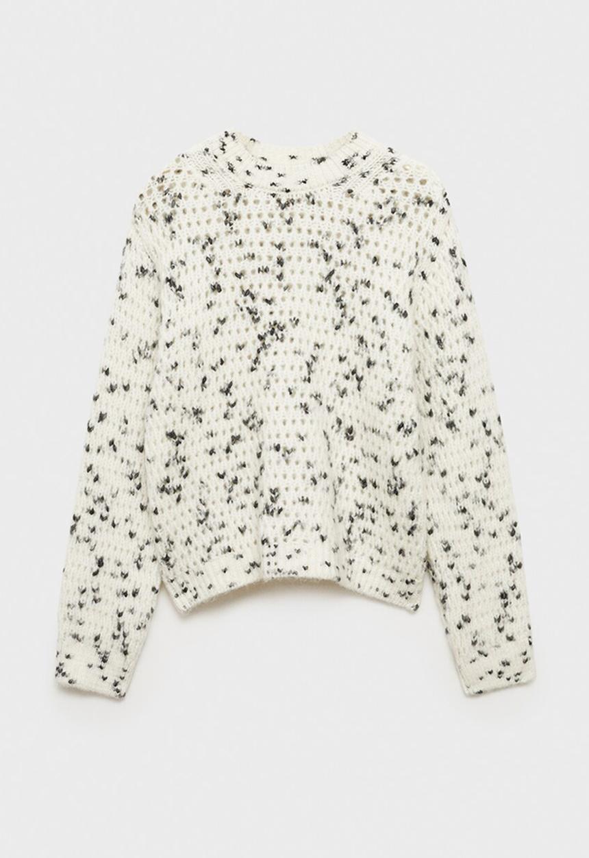 MANGO - Sweater Dalmi - Natural