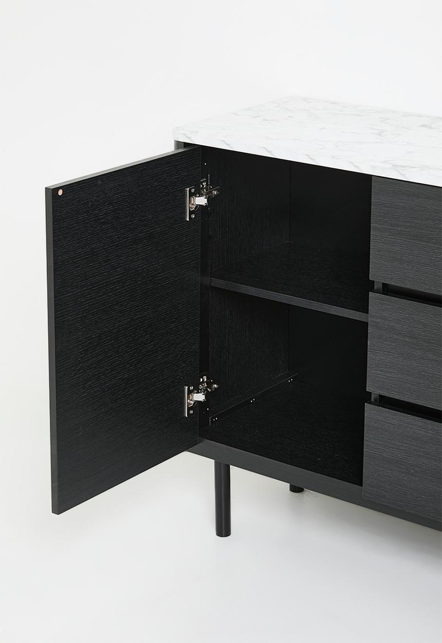 Sixth Floor - Liberty Side Board-Black