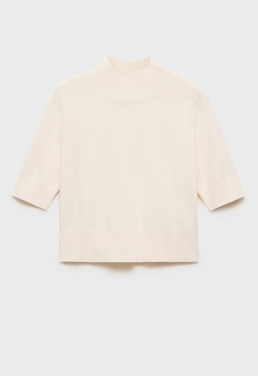 MANGO - Sweater Nuria -  Light/Pastel Brown