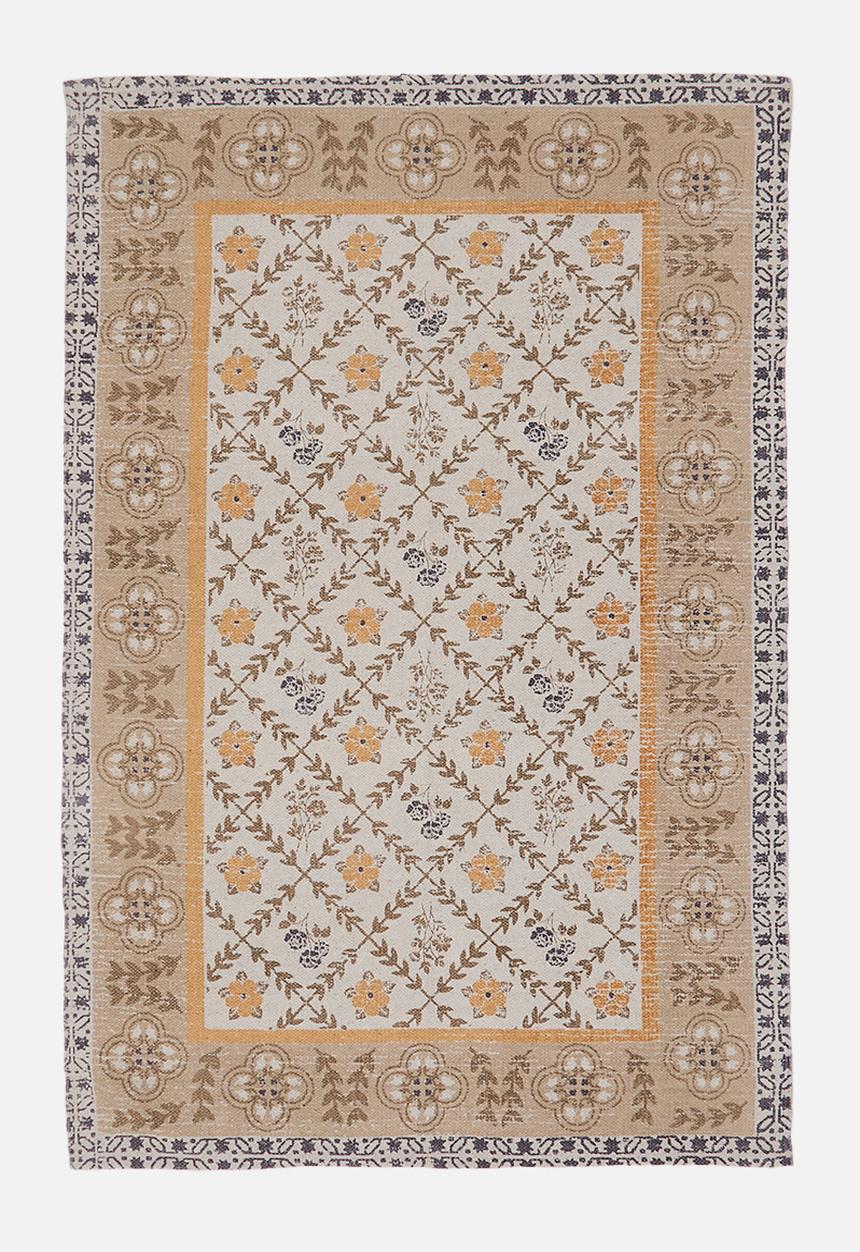 Sixth Floor - Bloom Printed Rug - Sunshine