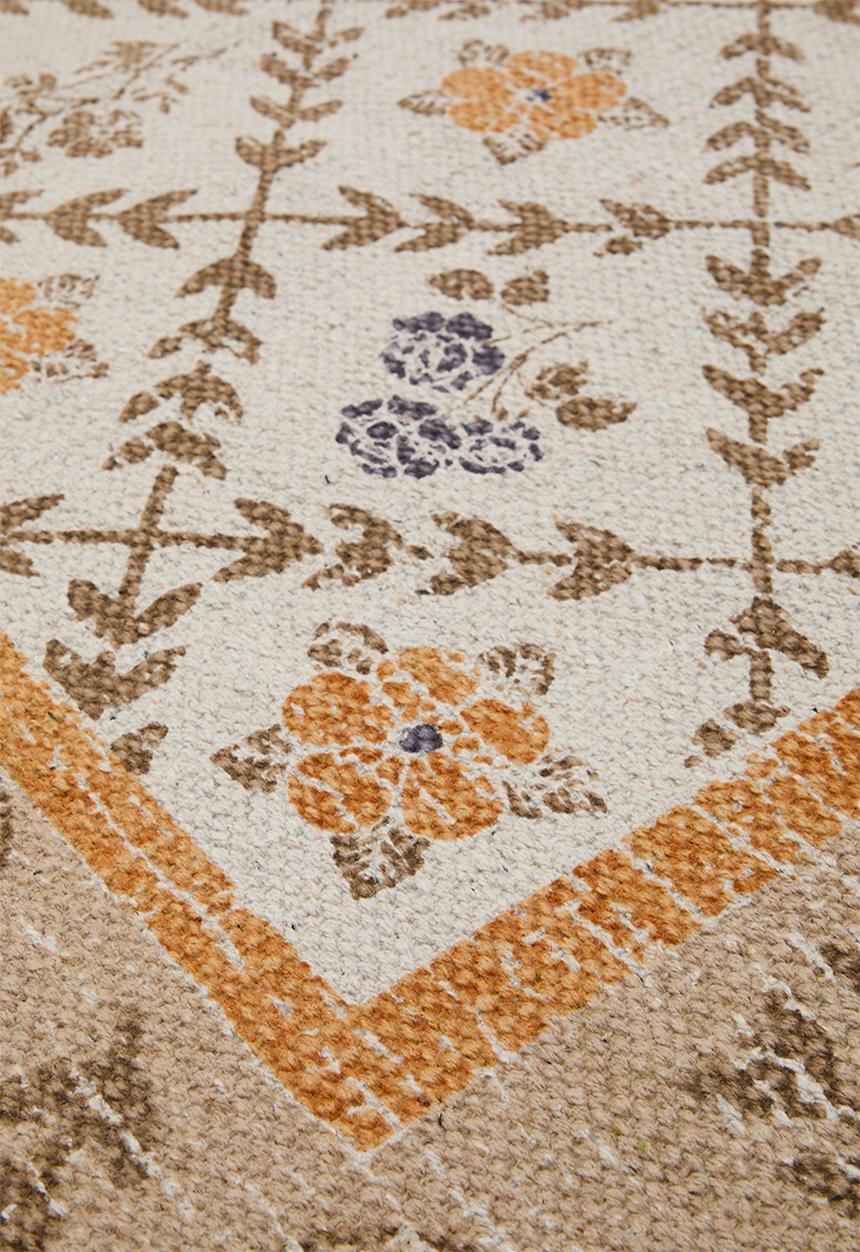 Sixth Floor - Bloom Printed Rug - Sunshine