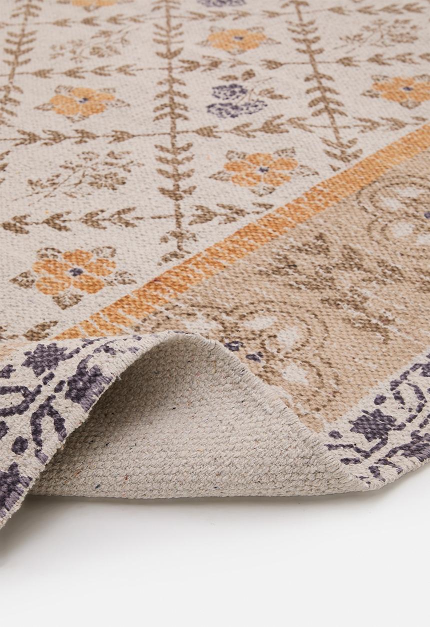Sixth Floor - Bloom Printed Rug - Sunshine