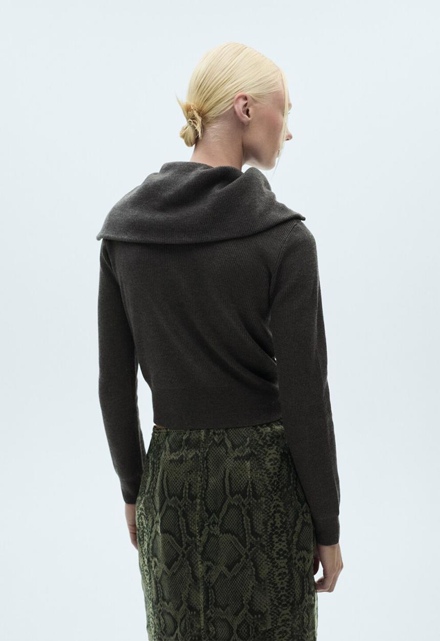 MANGO - Sweater Ersilia - Charcoal