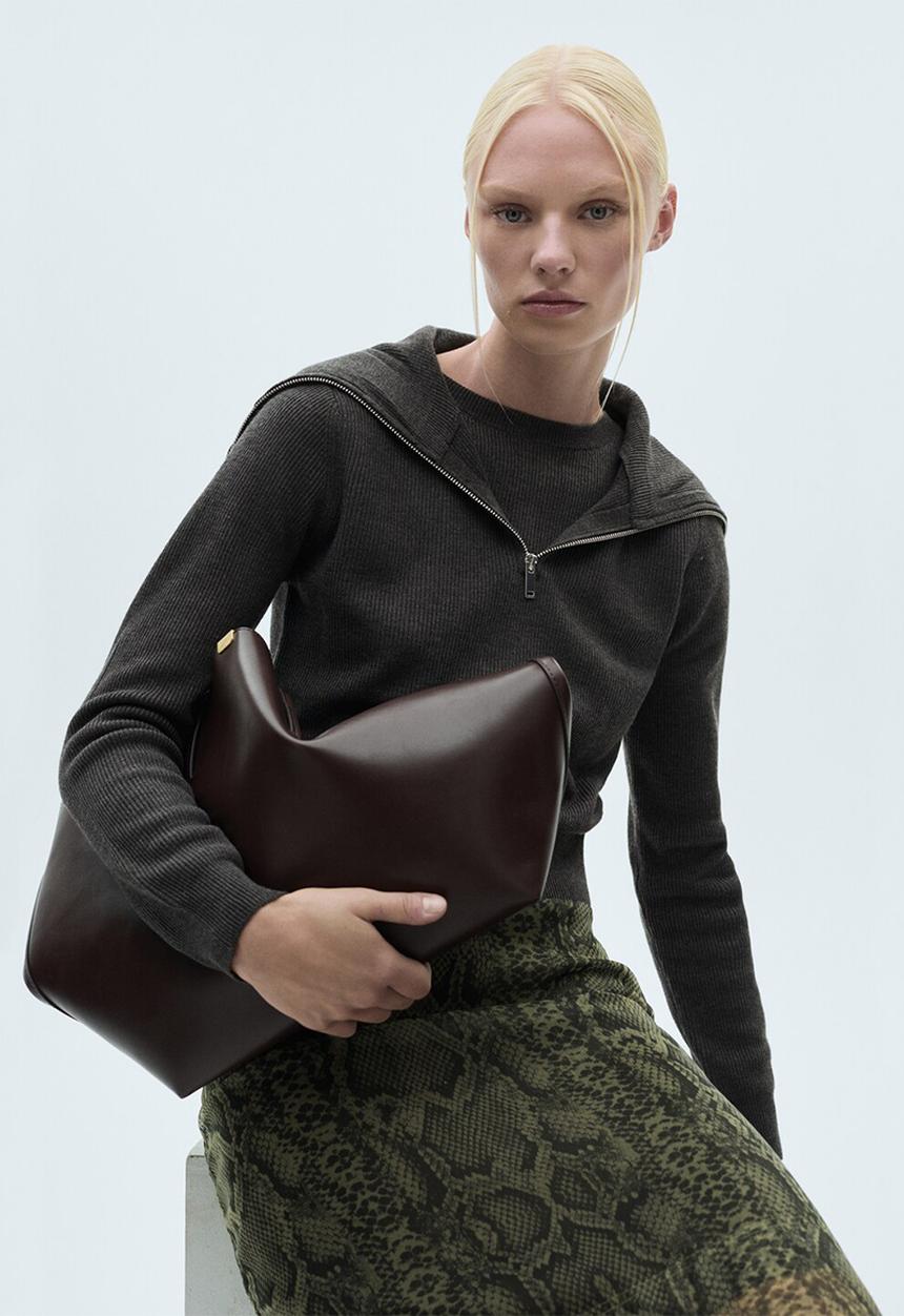 MANGO - Sweater Ersilia - Charcoal