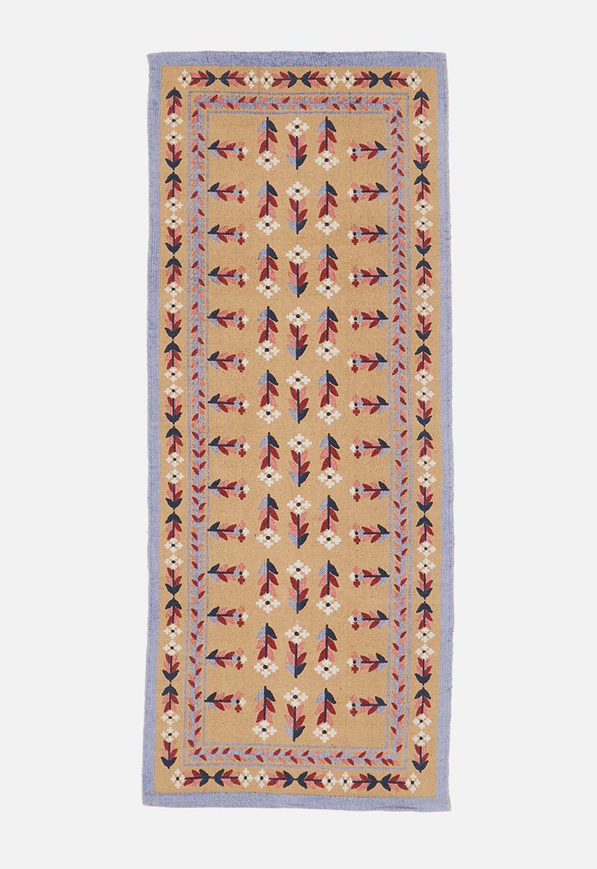 Sixth Floor - Floral Runner - Mustard