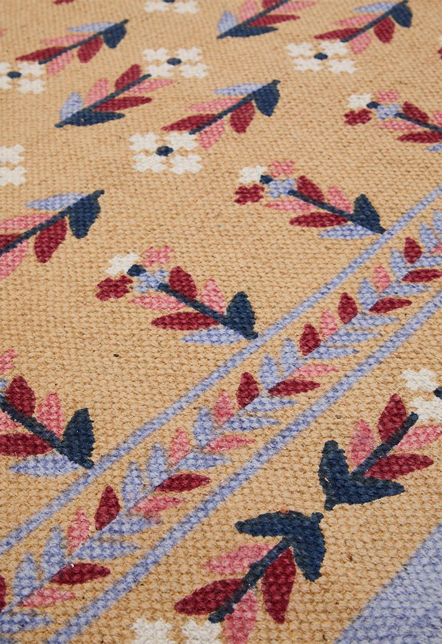 Sixth Floor - Floral Runner - Mustard
