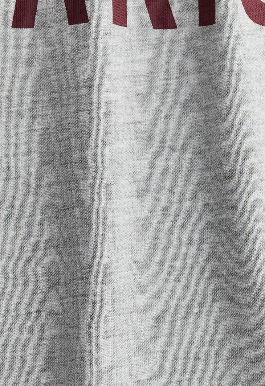 H&M - Oversized printed T-shirt - light grey marl/le marais