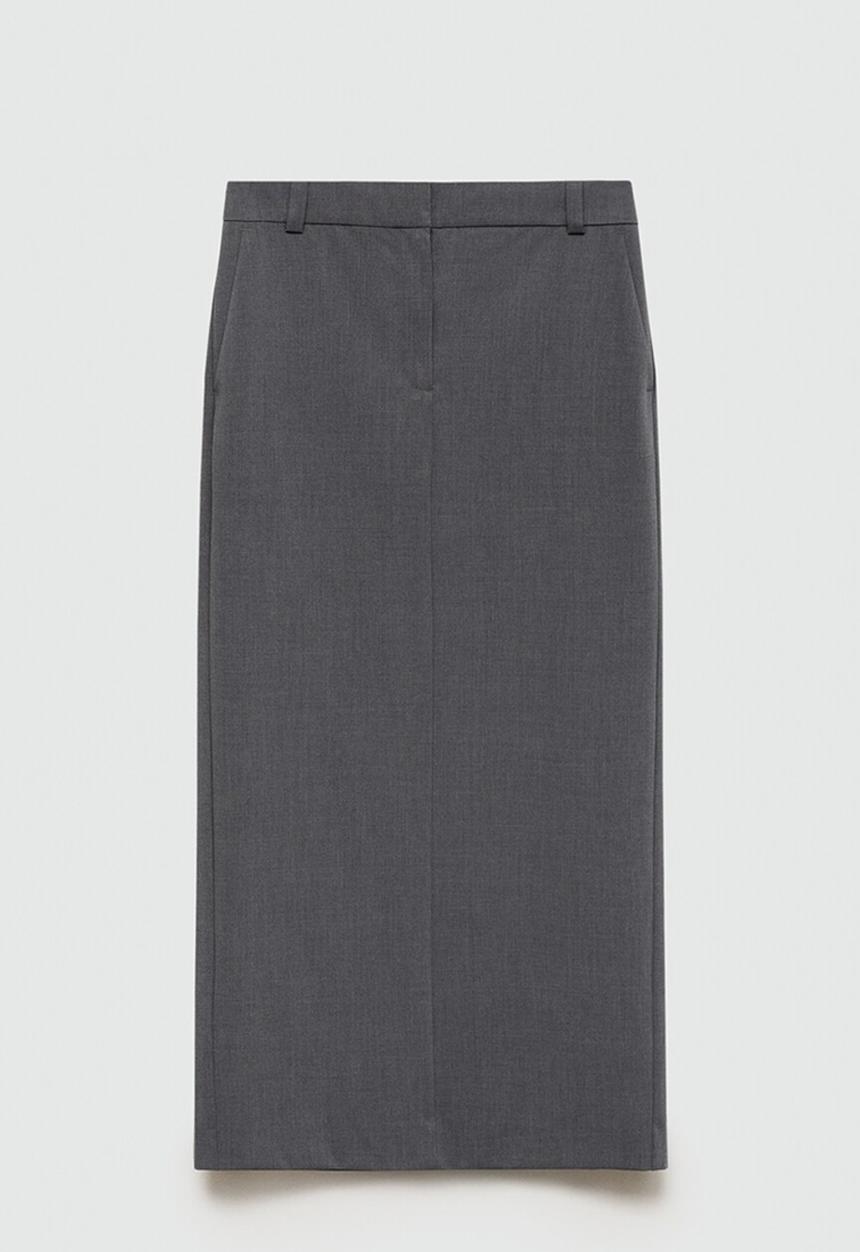 MANGO - Skirt zoey - gray
