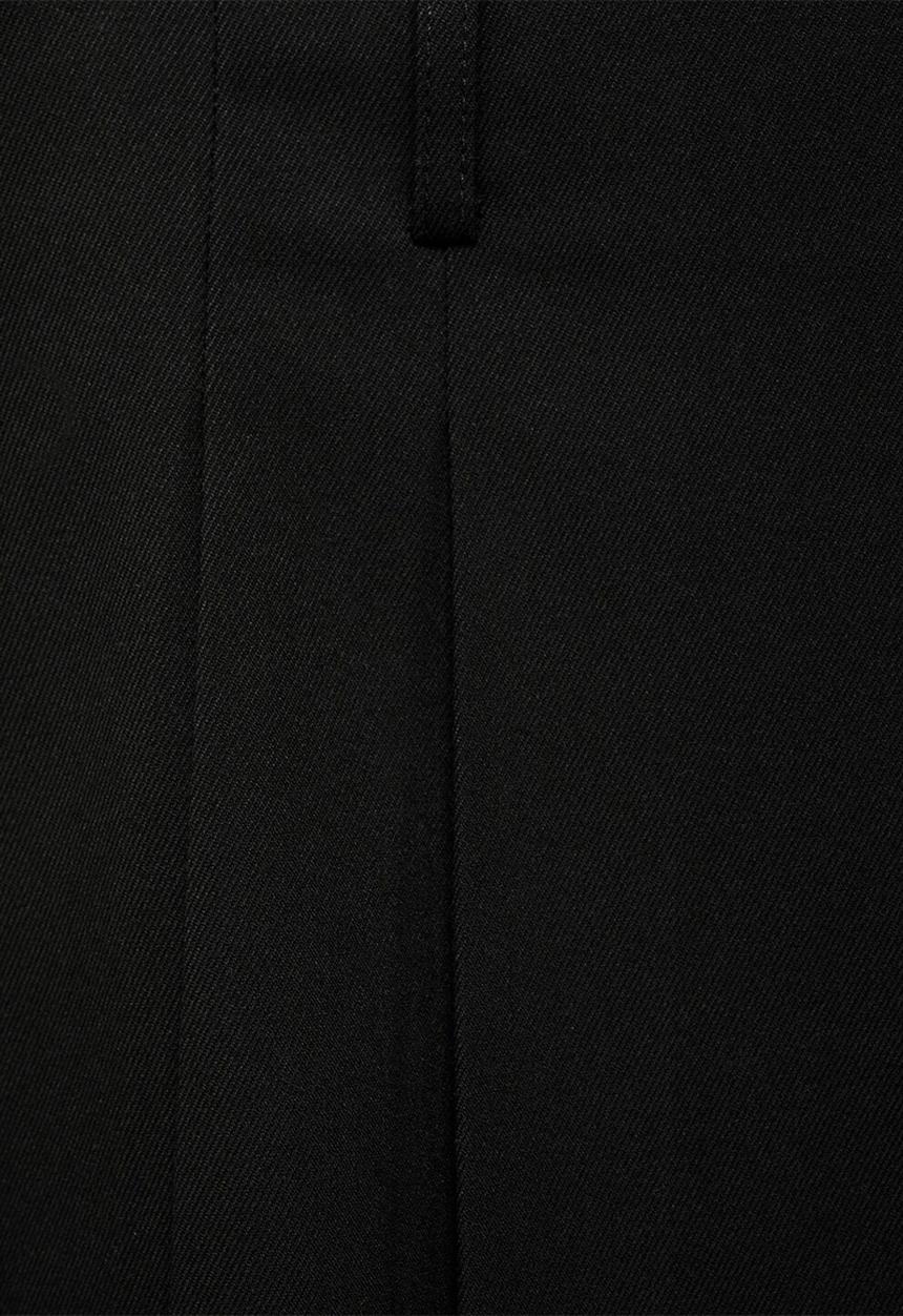 MANGO - Skirt grunge - black