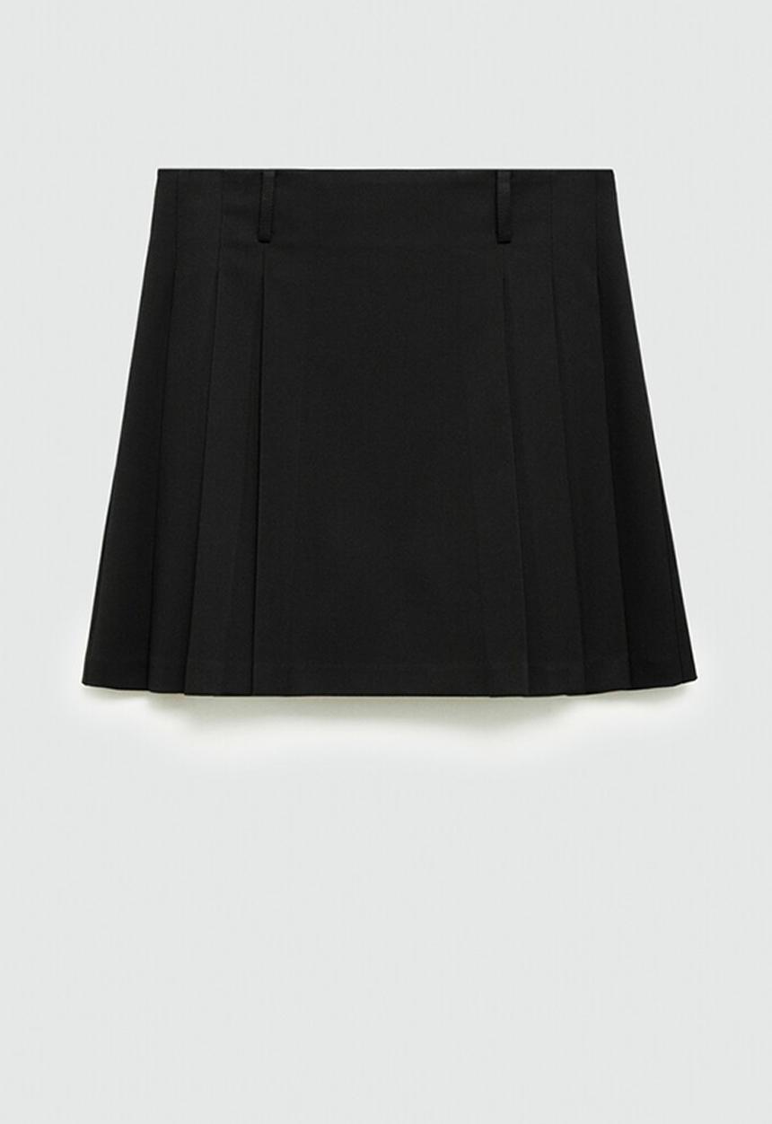 MANGO - Skirt grunge - black
