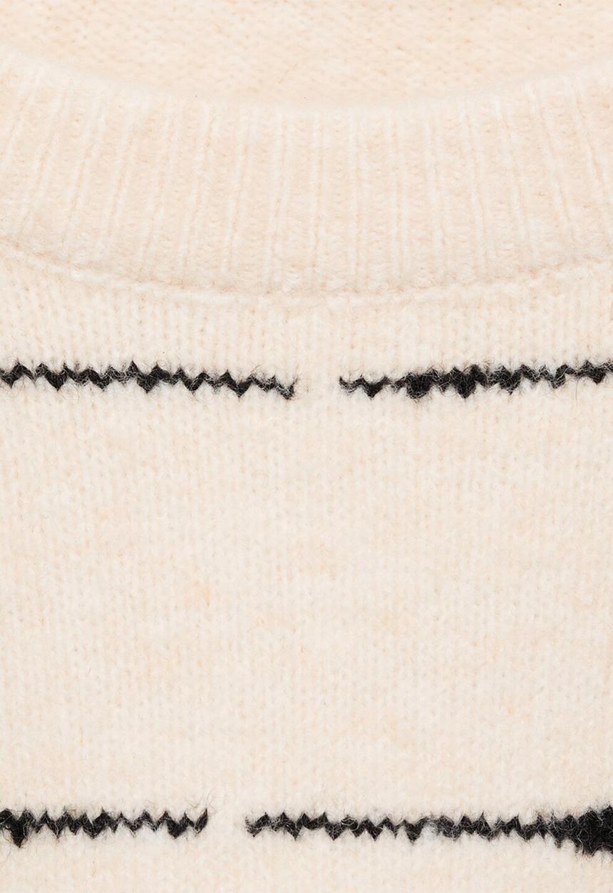 MANGO - Sweater tiger - light pastel brown