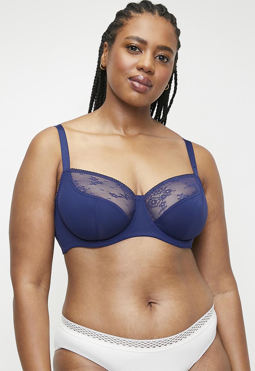 DORINA - Curvy talia wired bra - blue