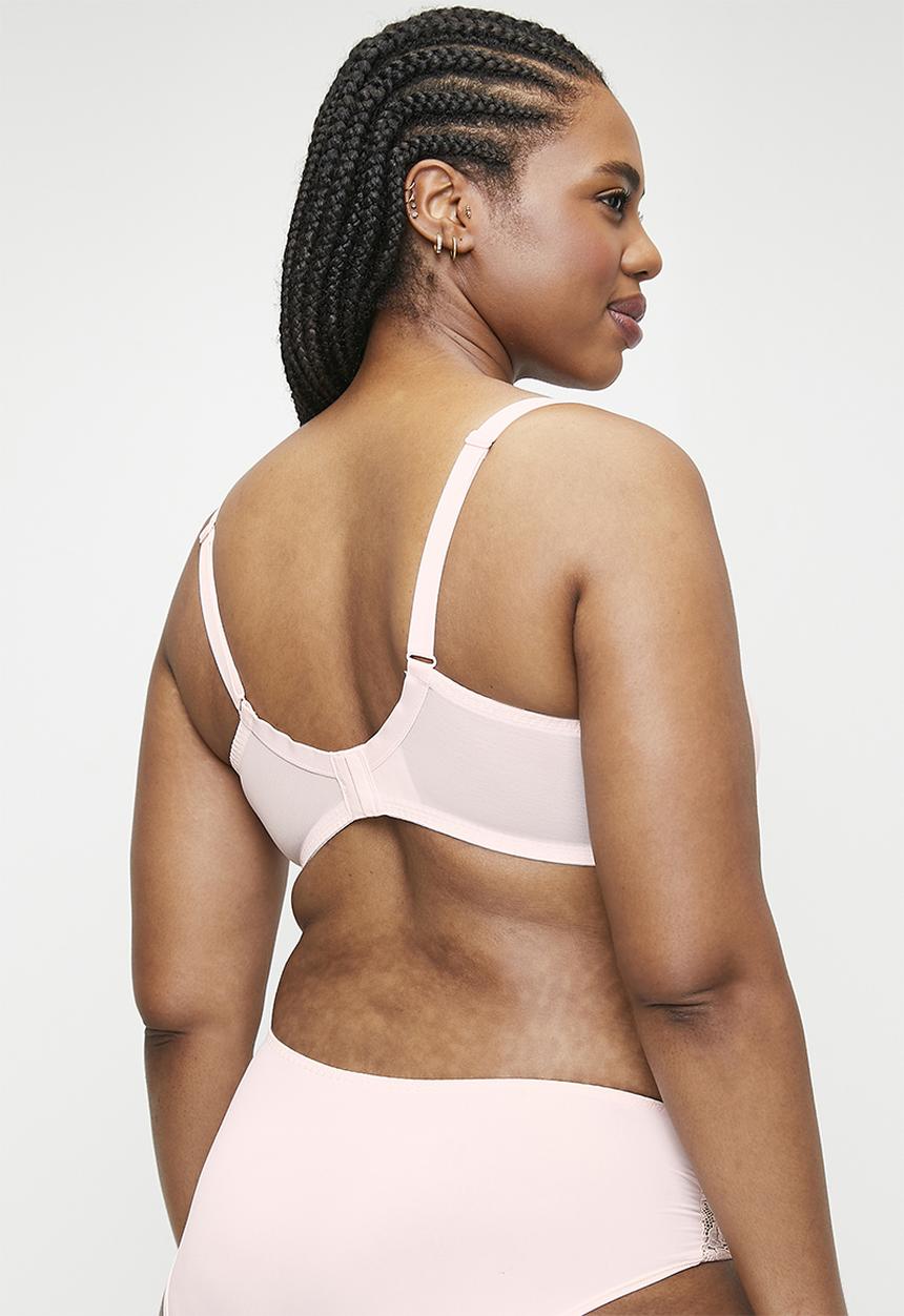 DORINA - Curvy talia wired bra - pink