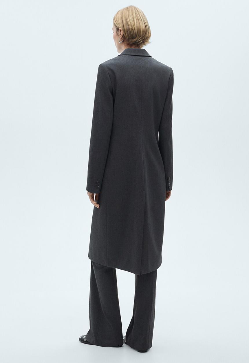 MANGO - Coat Ariete - Gray