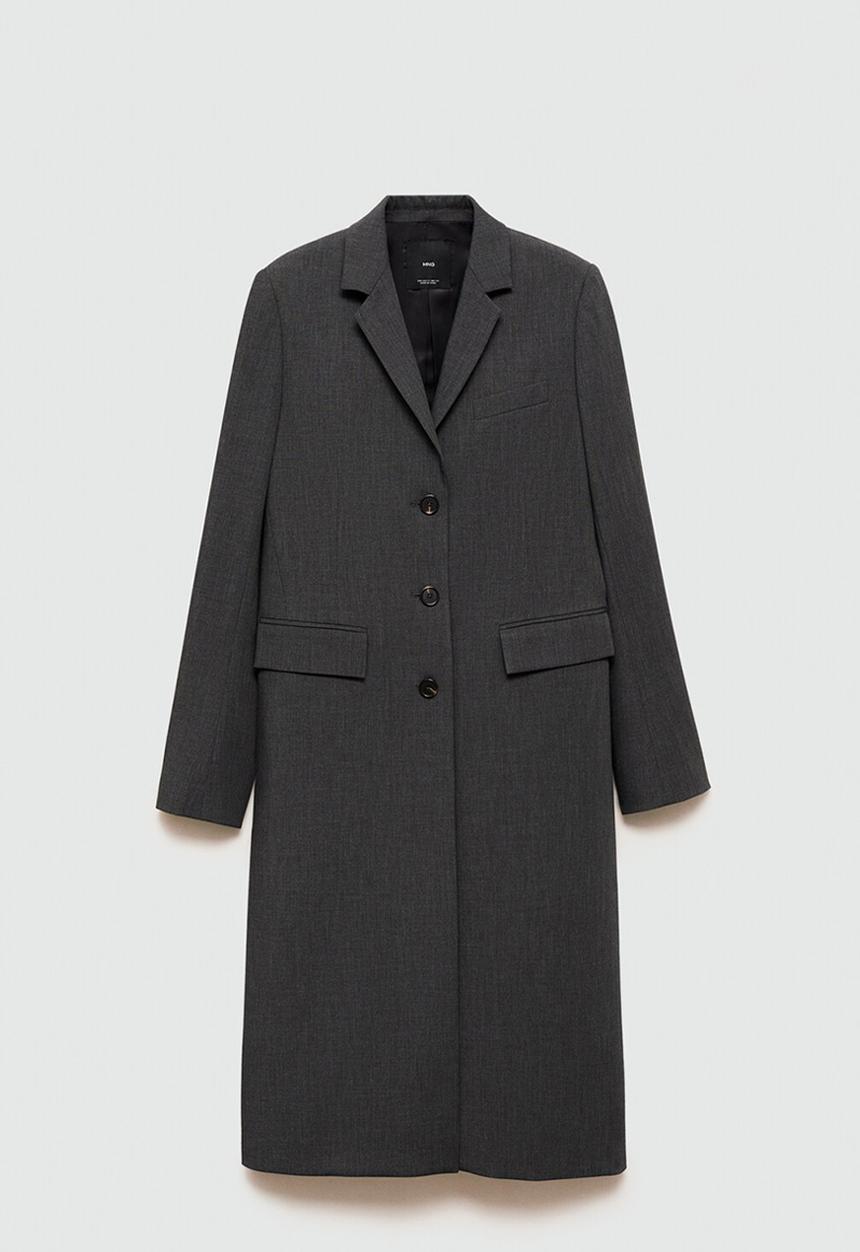 MANGO - Coat Ariete - Gray