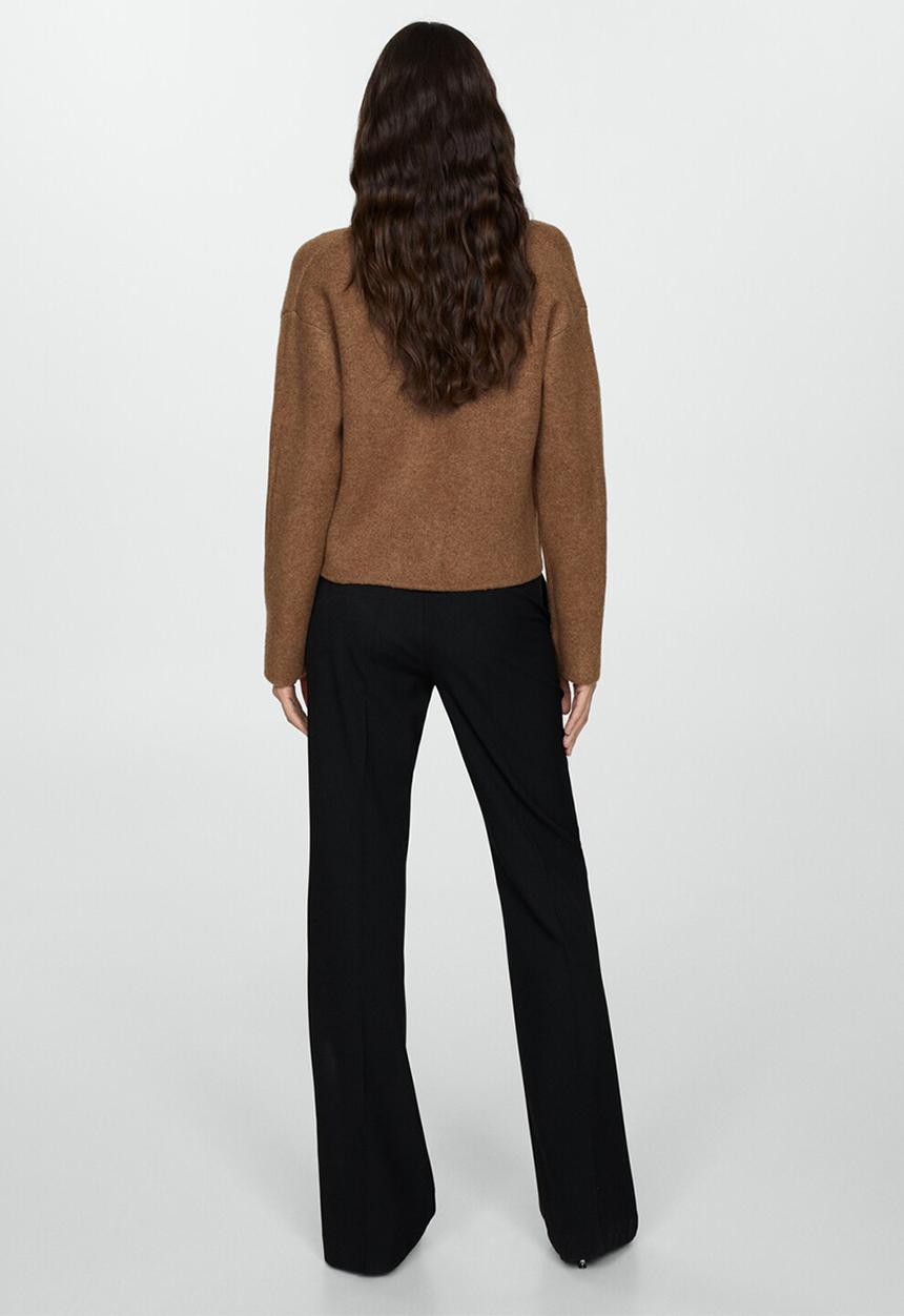 MANGO - Jacket Salma - Medium Brown