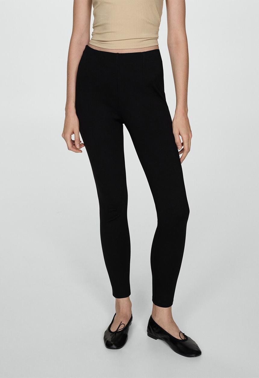 MANGO - Leggings Bon - Black1