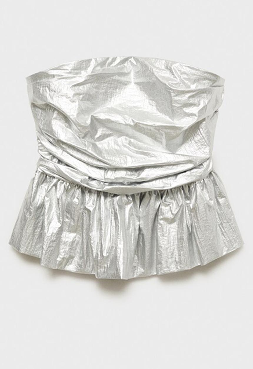 MANGO - Top Baloon - Silver