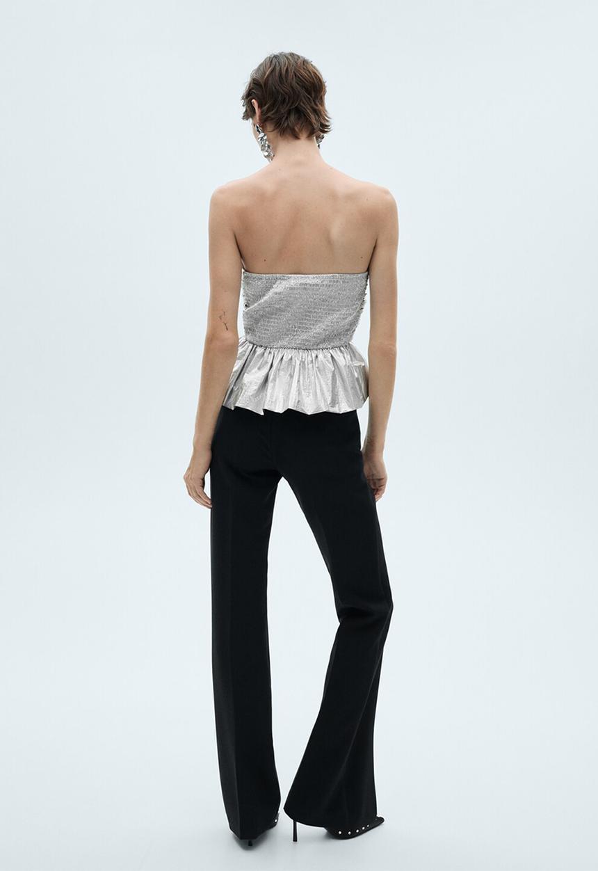 MANGO - Top Baloon - Silver