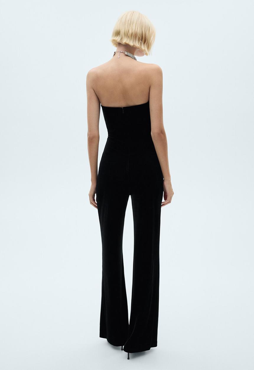 MANGO - Jumpsuit Xtauro - Black
