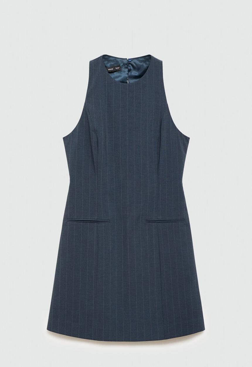 MANGO - Dress Onix -  Navy
