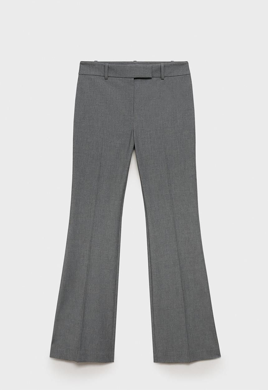 MANGO - Trousers Semibell - Grey