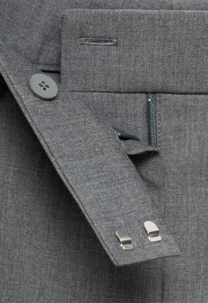 MANGO - Trousers Semibell - Grey