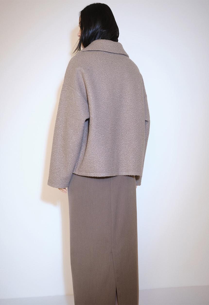 MANGO - Jacket Missouri - Brown