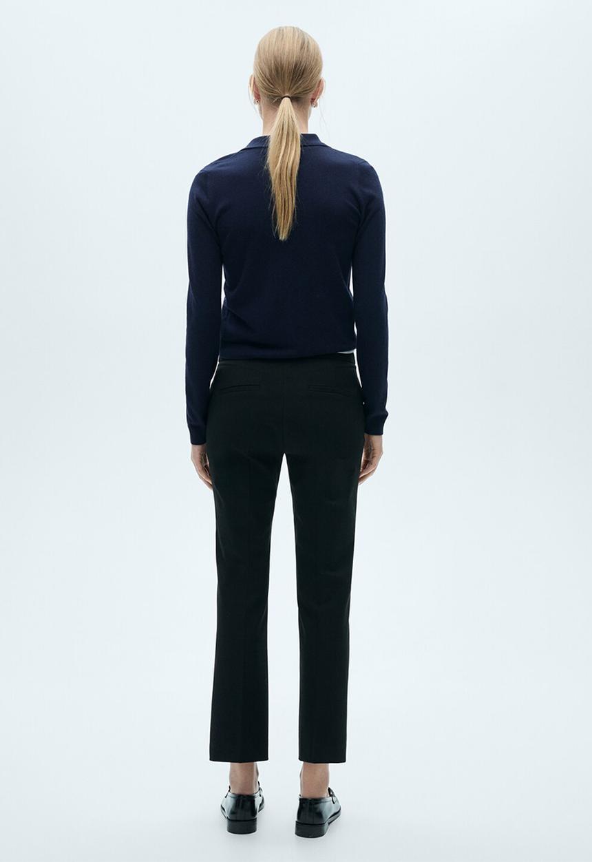 MANGO - Trousers Emily - Black